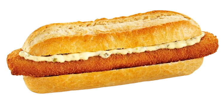 Fishburger extra long